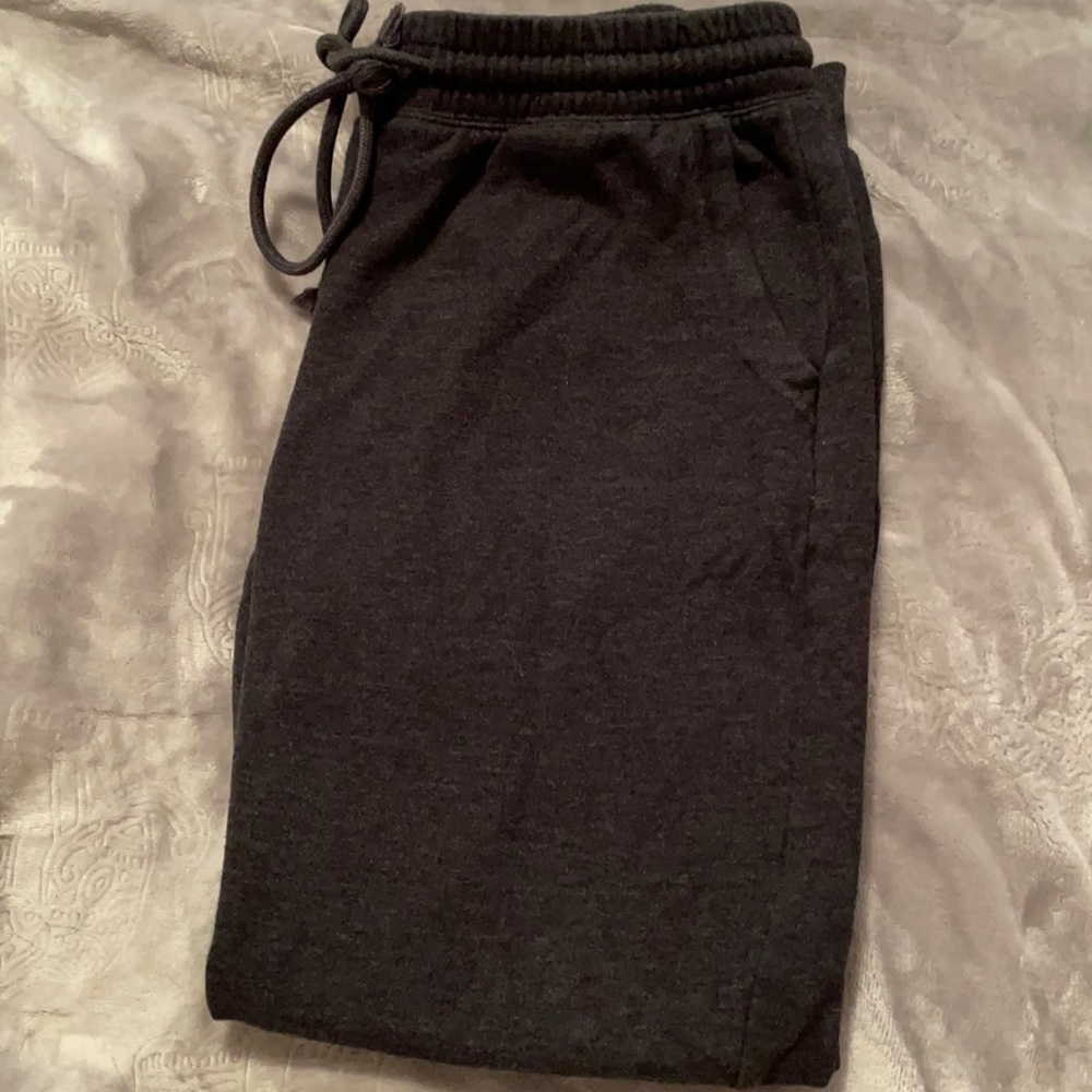 Dark grey joggers from H&M, Divided.